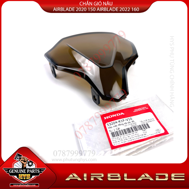 CHẮN GIÓ AIRBLADE 2020 150 AIRBLADE 2022 160 NÂU
