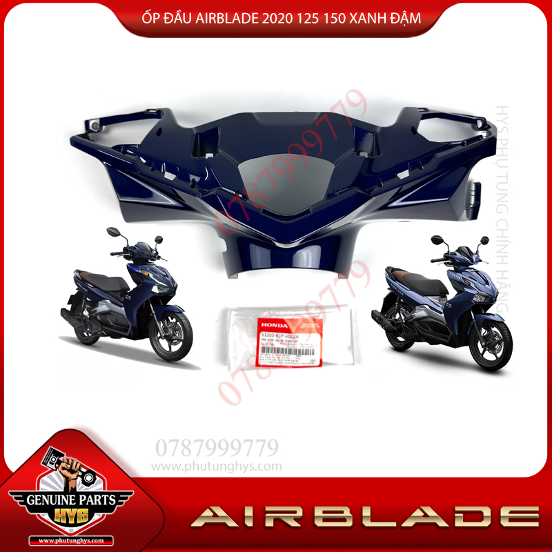 ỐP ĐẦU AIRBLADE 2020 125 150 XANH ĐẬM