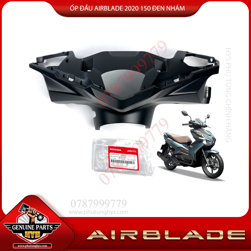 ỐP ĐẦU AIRBLADE 2020 150 ĐEN NHÁM