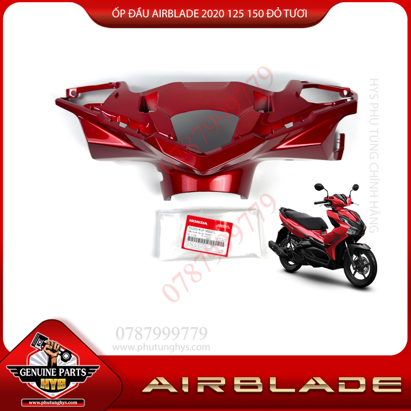 ỐP ĐẦU AIRBLADE 2020 125 150 ĐỎ TƯƠI