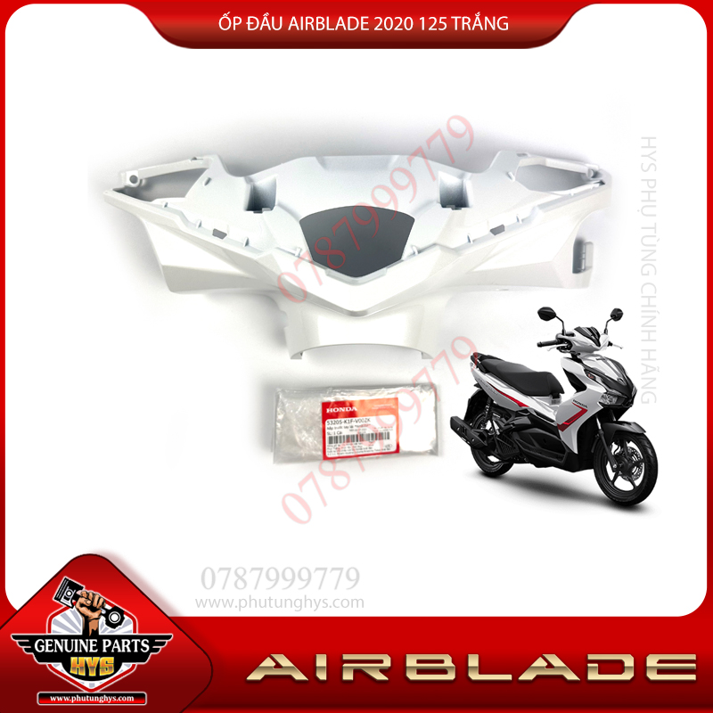 ỐP ĐẦU AIRBLADE 2020 125 TRẮNG