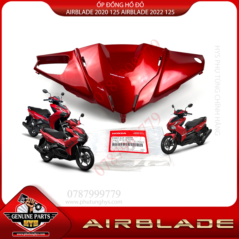 ỐP ĐỒNG HỒ AIRBLADE 2020 125 AIRBLADE 2022 125 ĐỎ TƯƠI