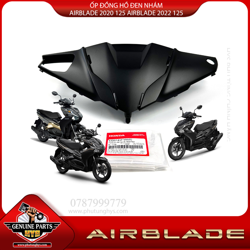 ỐP ĐỒNG HỒ AIRBLADE 2020 125 AIRBLADE 2022 125 ĐEN NHÁM
