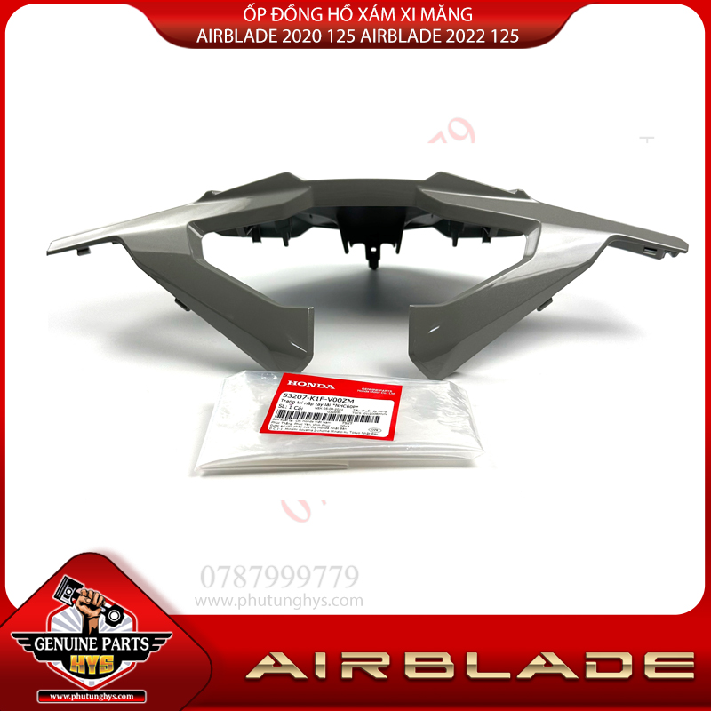 ỐP ĐỒNG HỒ AIRBLADE 2020 125 AIRBLADE 2022 125 XÁM XI MĂNG