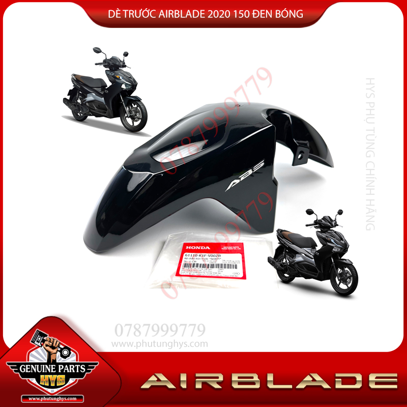 DÈ TRƯỚC AIRBLADE 2020 150 ĐEN BÓNG