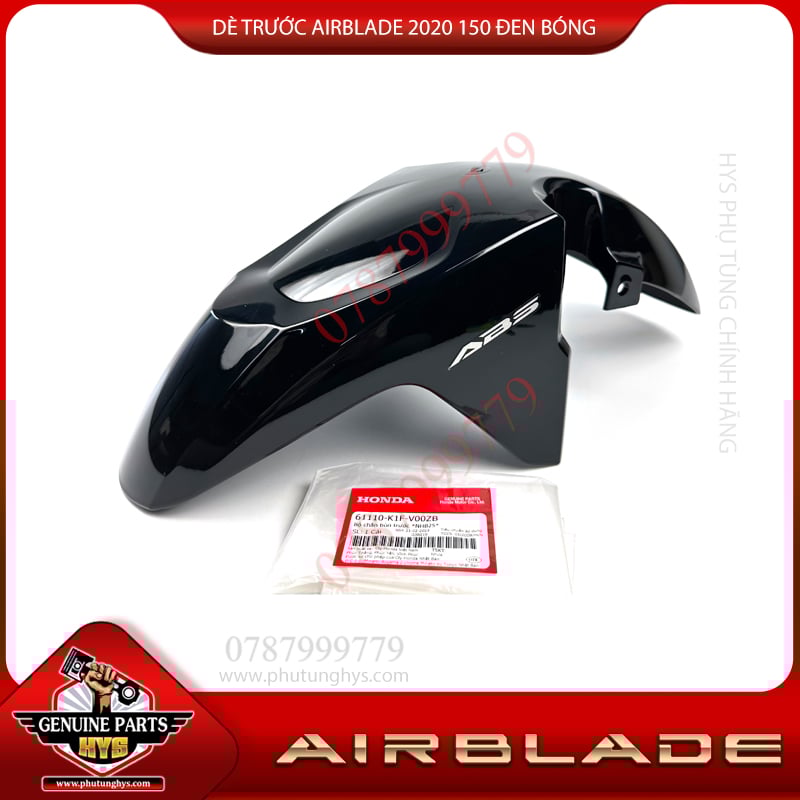 DÈ TRƯỚC AIRBLADE 2020 150 ĐEN BÓNG