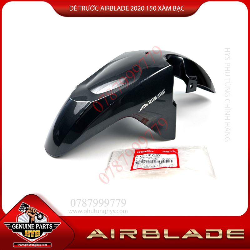 DÈ TRƯỚC AIRBLADE 2020 150 XÁM BẠC