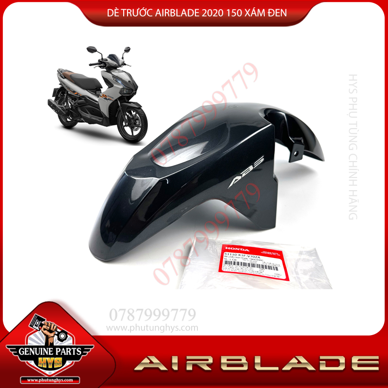DÈ TRƯỚC AIRBLADE 2020 150 XÁM ĐEN