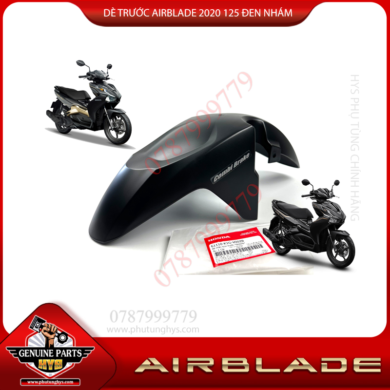 DÈ TRƯỚC AIRBLADE 2020 125 ĐEN NHÁM