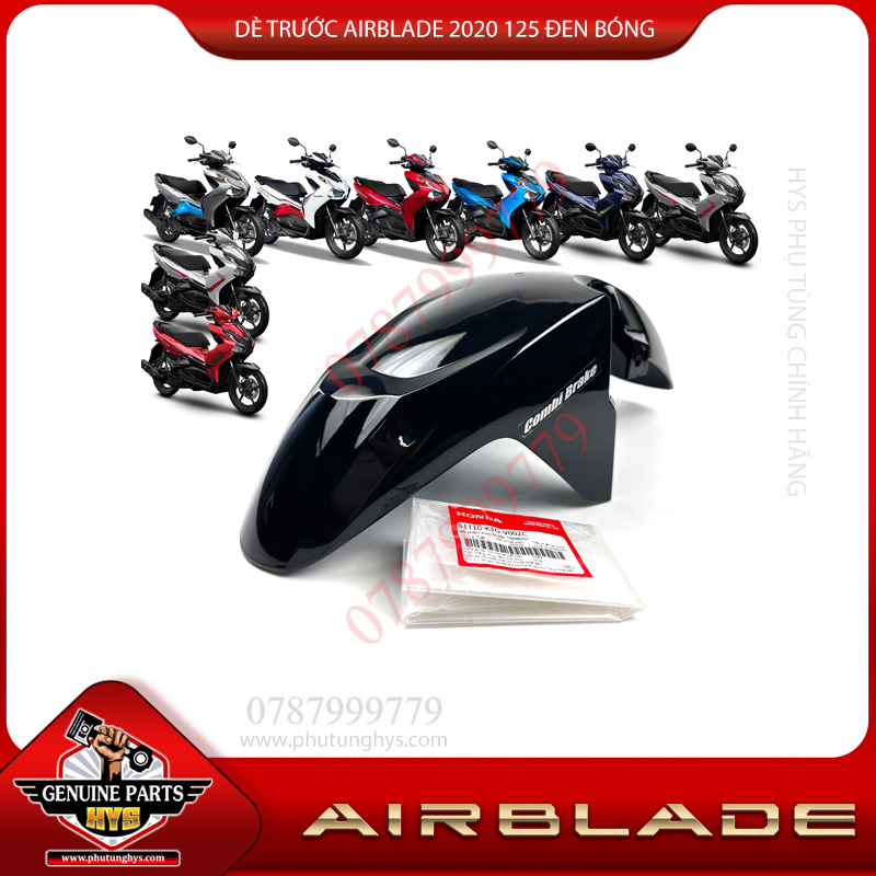 DÈ TRƯỚC AIRBLADE 2020 125 ĐEN BÓNG