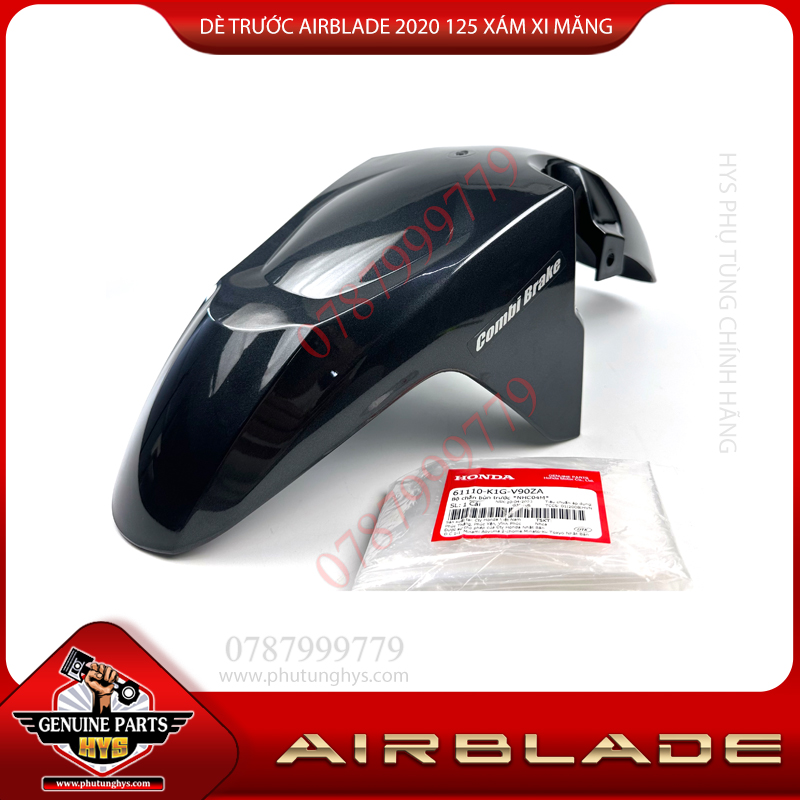 DÈ TRƯỚC AIRBLADE 2020 125 XÁM XI MĂNG