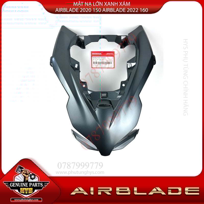 MẶT NẠ LỚN AIRBLADE 2020 150 AIRBLADE 2022 160 XANH XÁM