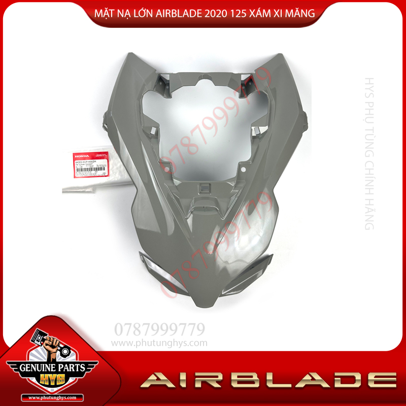 MẶT NẠ LỚN AIRBLADE 2020 125 XÁM XI MĂNG