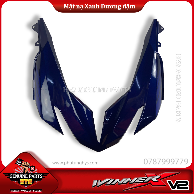 MẶT NẠ TRƯỚC WINNER X V2 XANH ĐẬM (BẢN XANH BẠC ĐEN 2019)