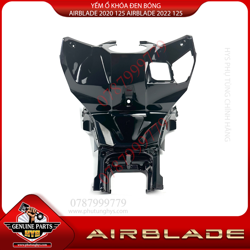 YẾM Ổ KHÓA AIRBLADE 2020 125 AIRBLADE 2022 125 ĐEN BÓNG
