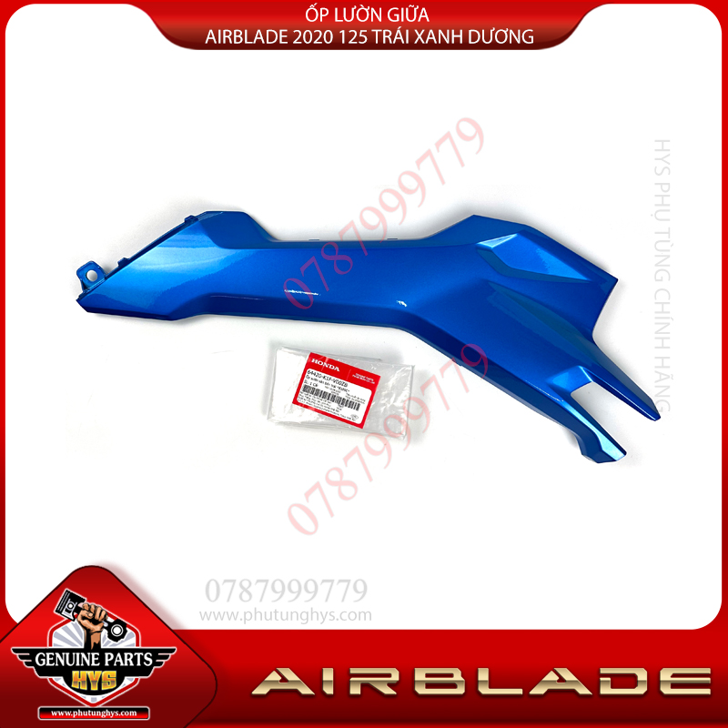 ỐP LƯỜN GIỮA AIRBLADE 2020 125 TRÁI XANH DƯƠNG