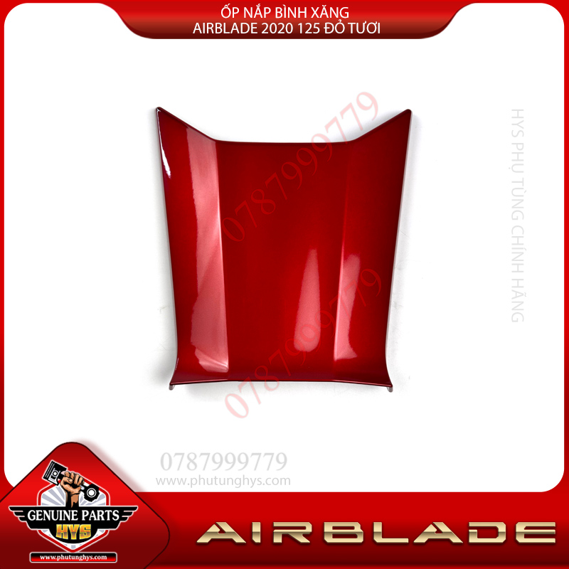 ỐP NẮP BÌNH XĂNG AIRBLADE 2020 125 ĐỎ TƯƠI