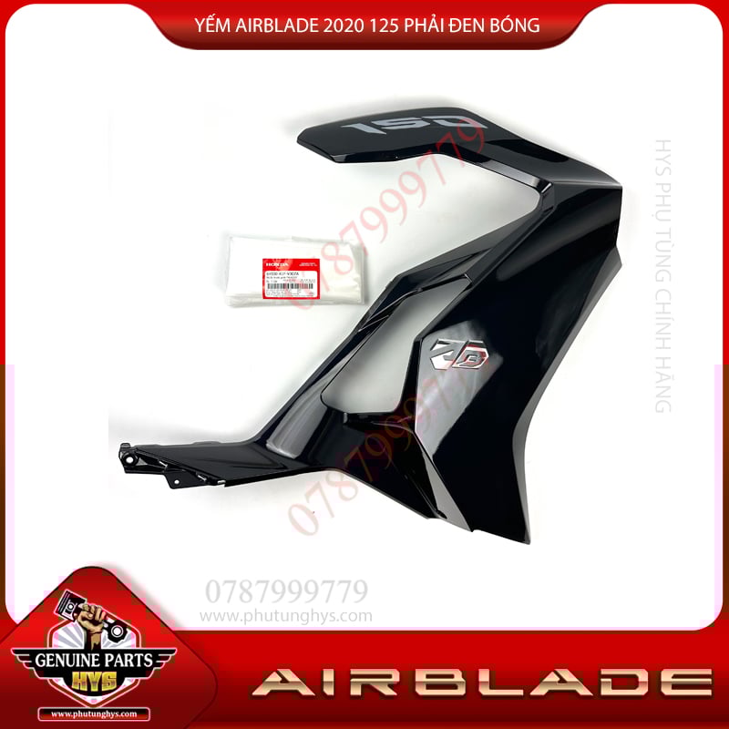 YẾM AIRBLADE 2020 125 PHẢI ĐEN BÓNG