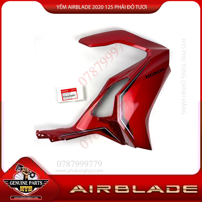 YẾM AIRBLADE 2020 125 PHẢI ĐỎ TƯƠI