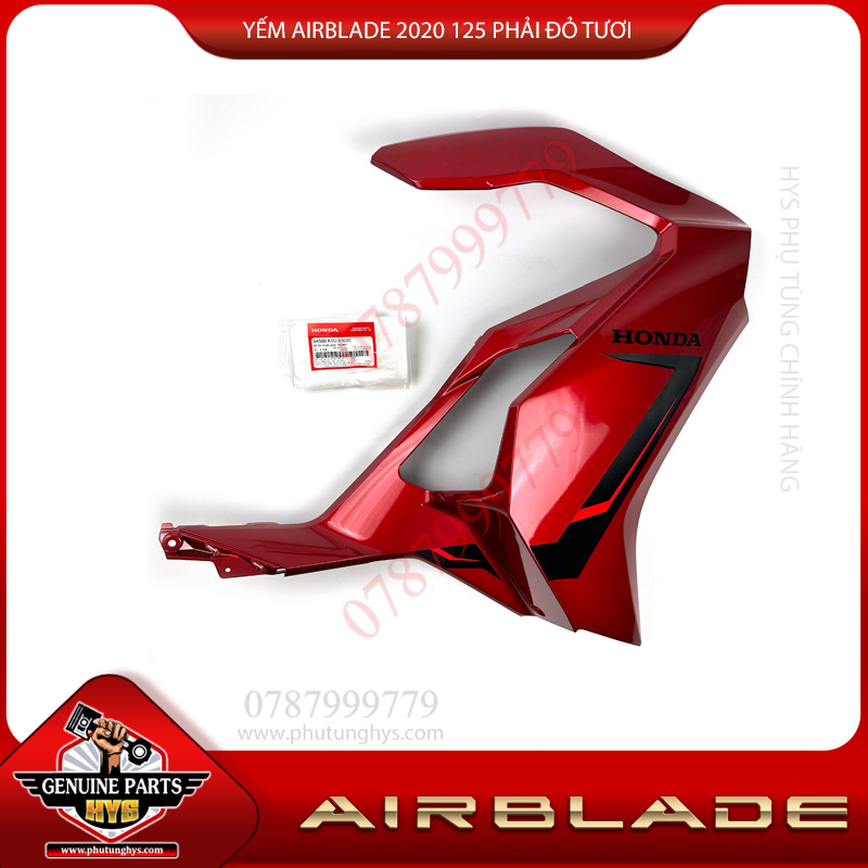 YẾM AIRBLADE 2020 125 PHẢI ĐỎ TƯƠI