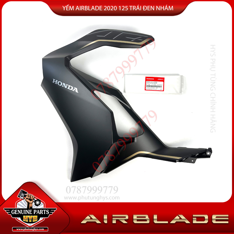 YẾM AIRBLADE 2020 125 TRÁI ĐEN NHÁM