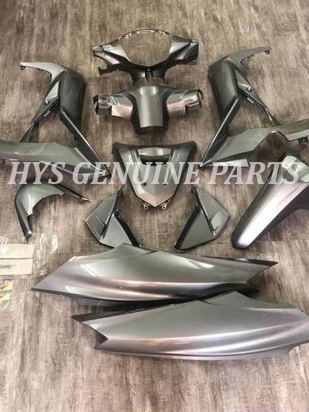 DÀN ÁO WAVE125i 2019 XÁM BẠC (12 MÓN)