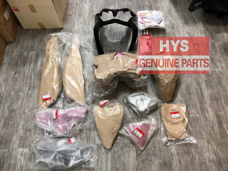 BỘ DÀN ÁO CLICK13 HỒNG ĐEN ( 11 MÓN )