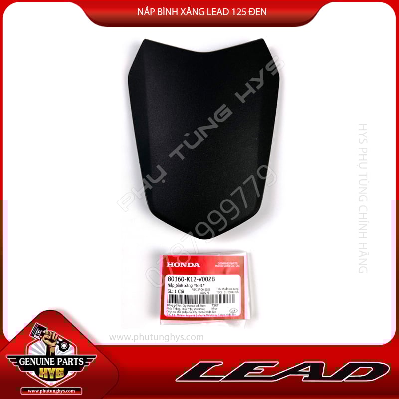 NẮP BÌNH XĂNG LEAD 125 ĐEN