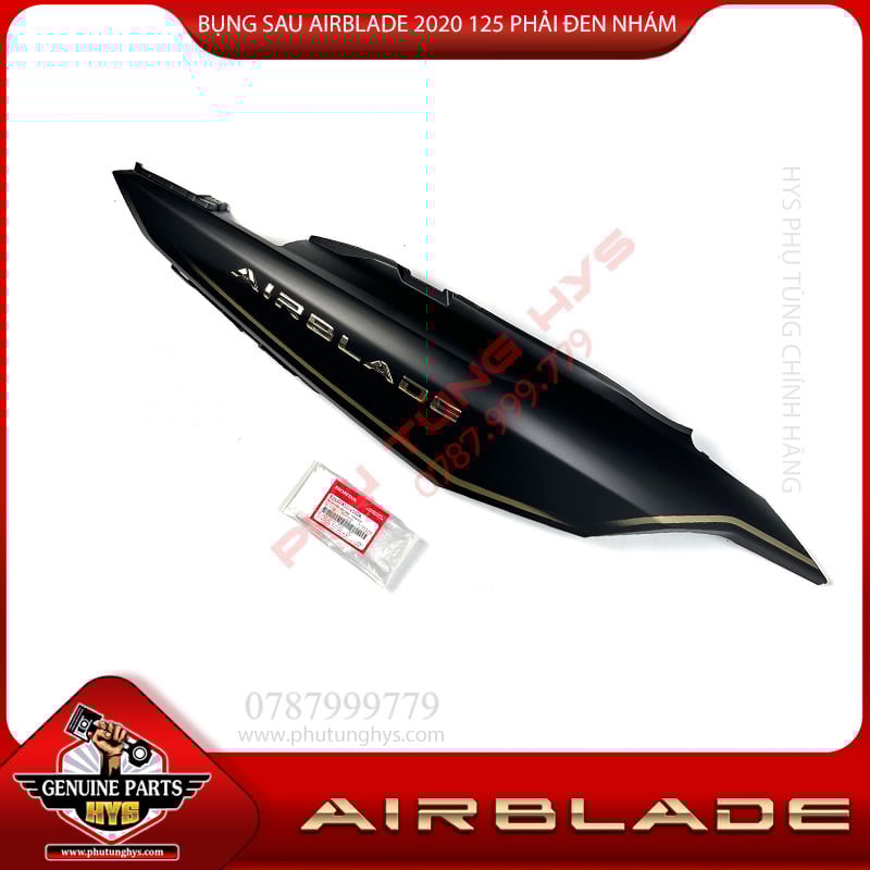 BỤNG SAU AIRBLADE 2020 125 PHẢI ĐEN NHÁM