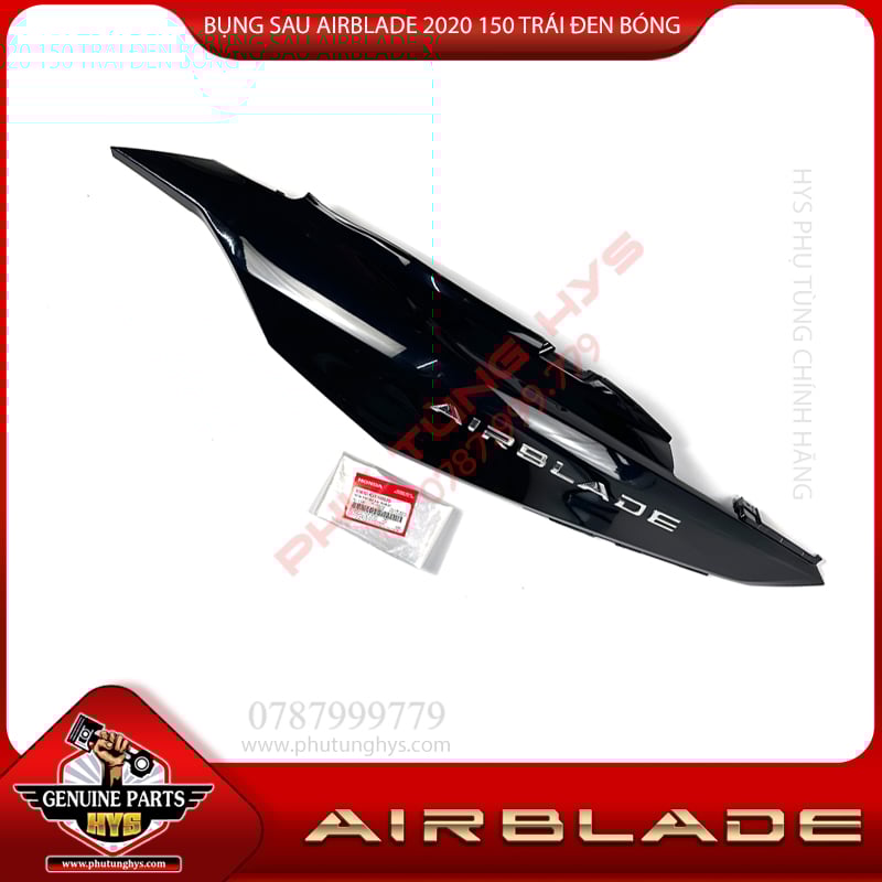 BỤNG SAU AIRBLADE 2020 150 TRÁI ĐEN BÓNG