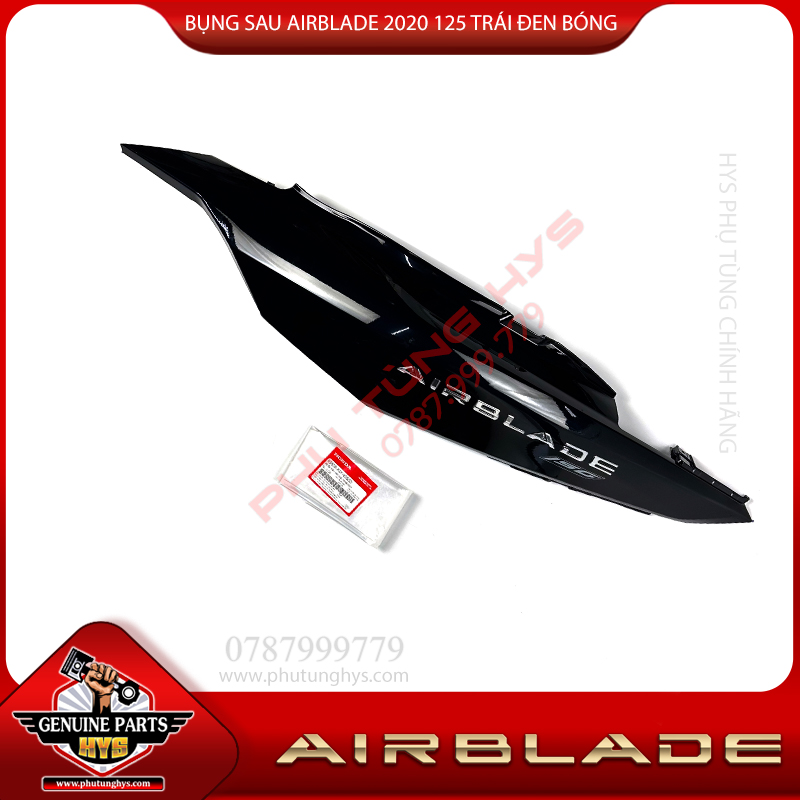 BỤNG SAU AIRBLADE 2020 125 TRÁI ĐEN BÓNG