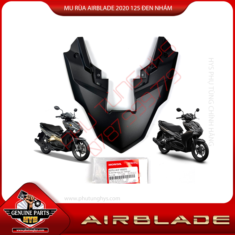 MU RÙA AIRBLADE 2020 125 ĐEN NHÁM