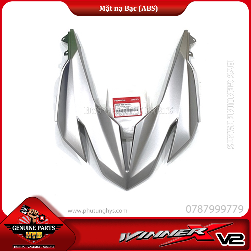 MẶT NẠ TRƯỚC BẠC WINNER X V2 (BẢN XANH BẠC ĐEN 2019 ABS) (BẢN ĐỎ BẠC ĐEN 2019 ABS)