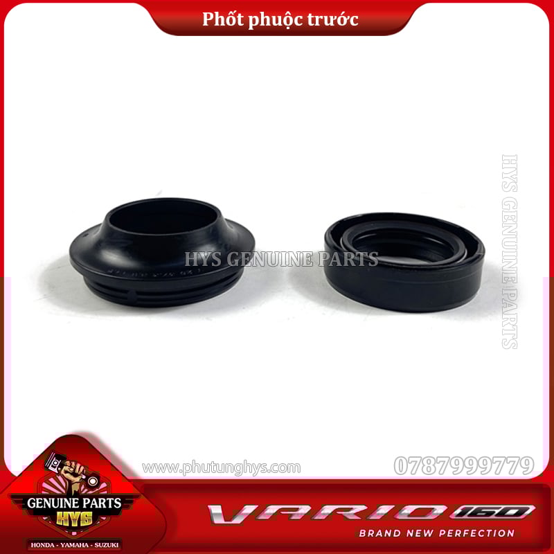 BỘ PHỐT PHUỘC TRƯỚC VARIO 160 CLICK 160 K2S SONIC (PHỐT DẦU VÀ PHỐT CAO SU)