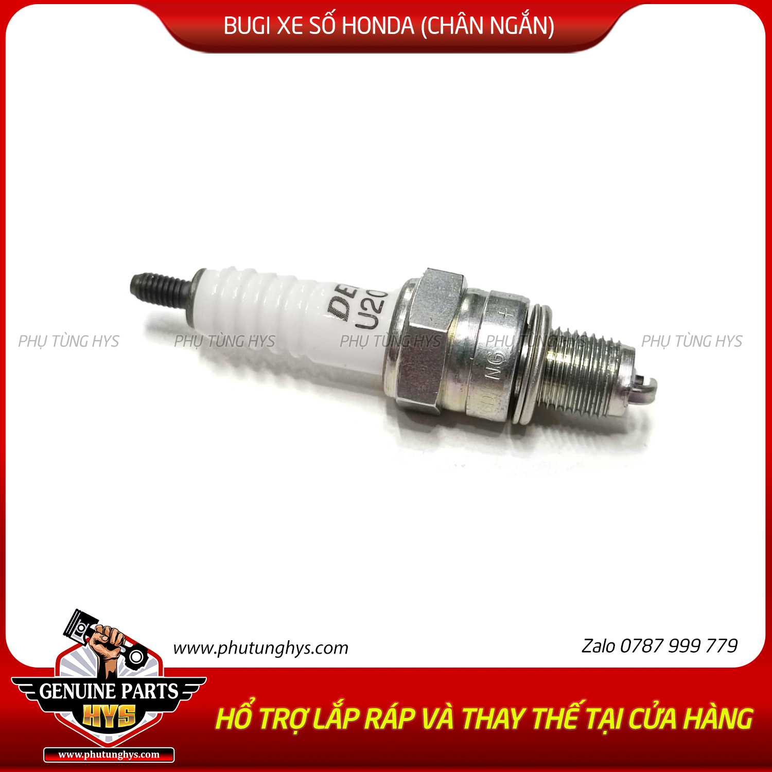 BUGI XE SỐ HONDA (CHÂN NGẮN)