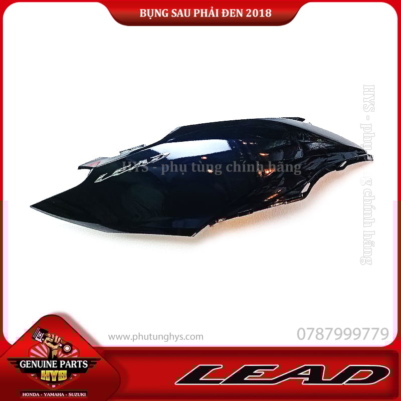 BỤNG SAU LEAD 125 2018 PHẢI ĐEN BÓNG