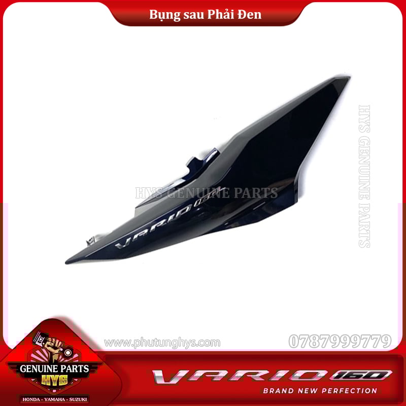 BỤNG SAU VARIO 160 CLICK 160 K2S PHẢI ĐEN