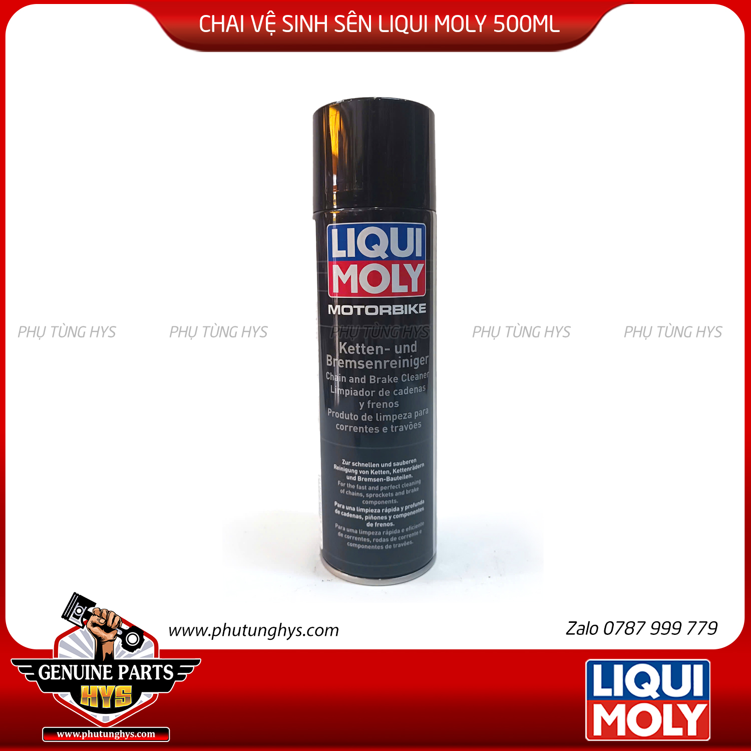 CHAI VỆ SINH SÊN VÀ PHANH LIQUI MOLY 500ML