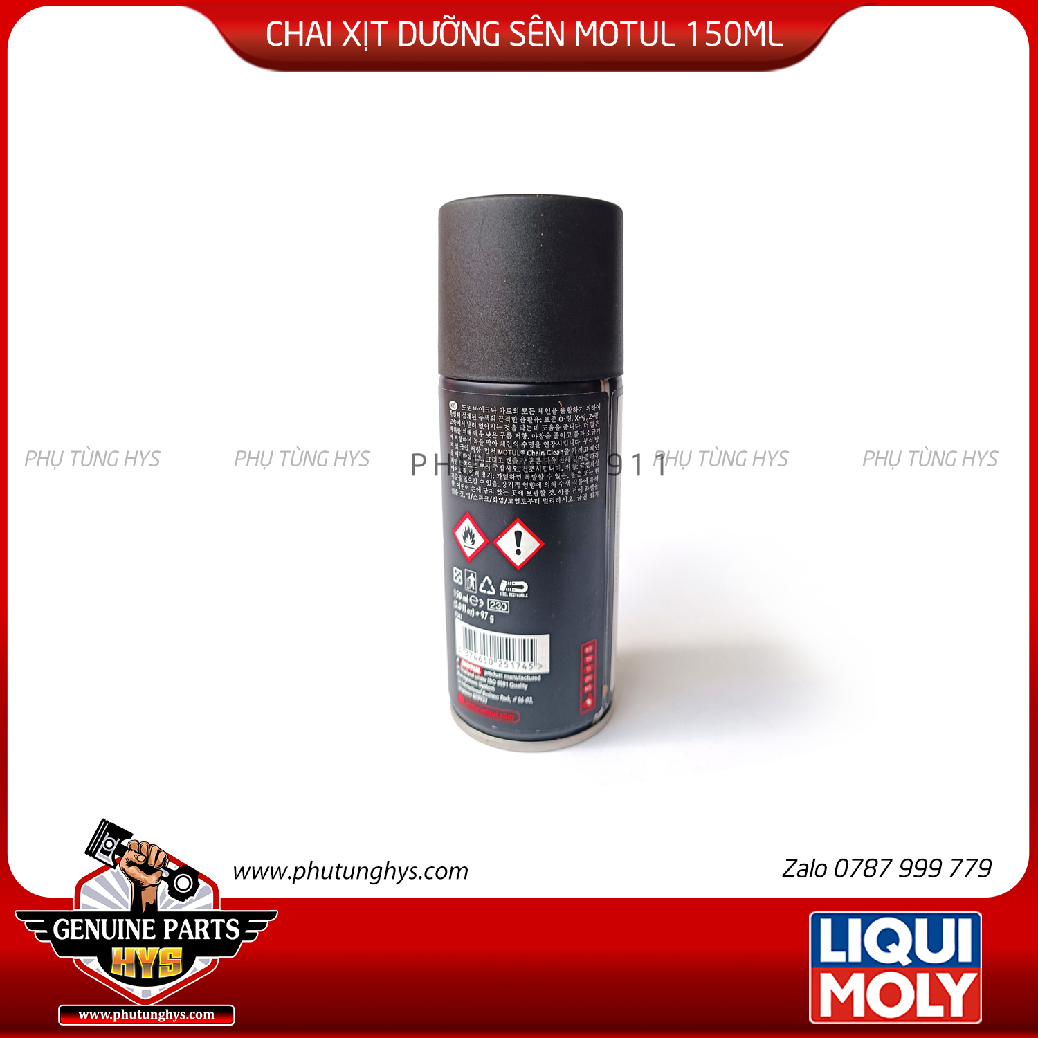 CHAI XỊT DƯỠNG SÊN MOTUL CARE C2 150ML