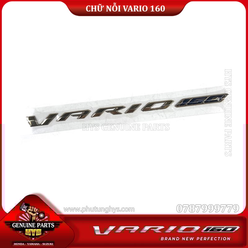 TEM CHỮ NỔI VARIO 160