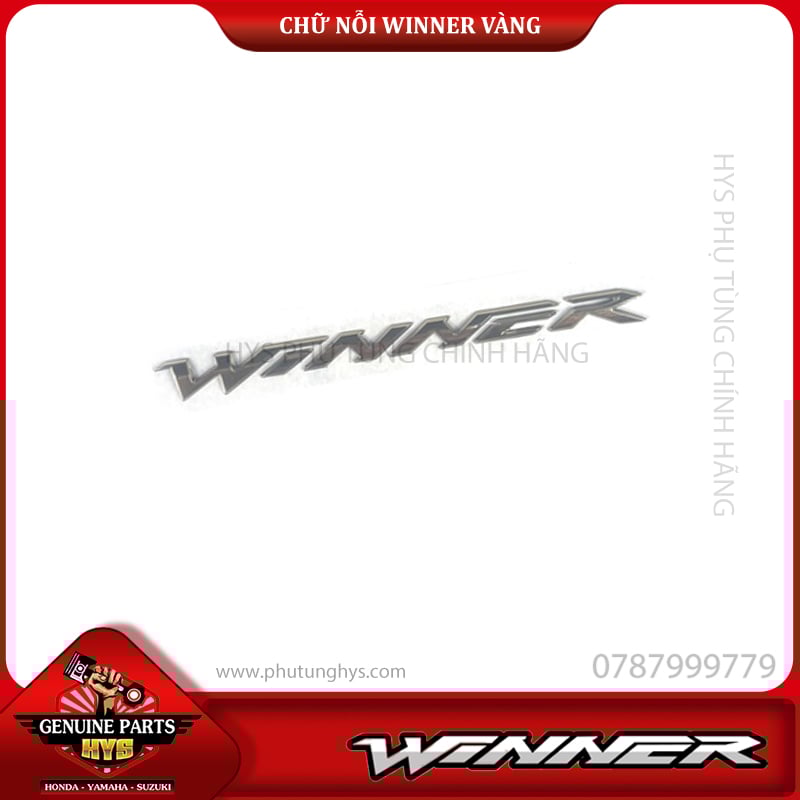 CHỮ NỔI WINNER VÀNG WINNER V1