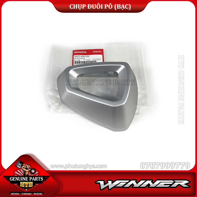 CHỤP ĐUÔI PÔ WINNER V2 V3 BẠC