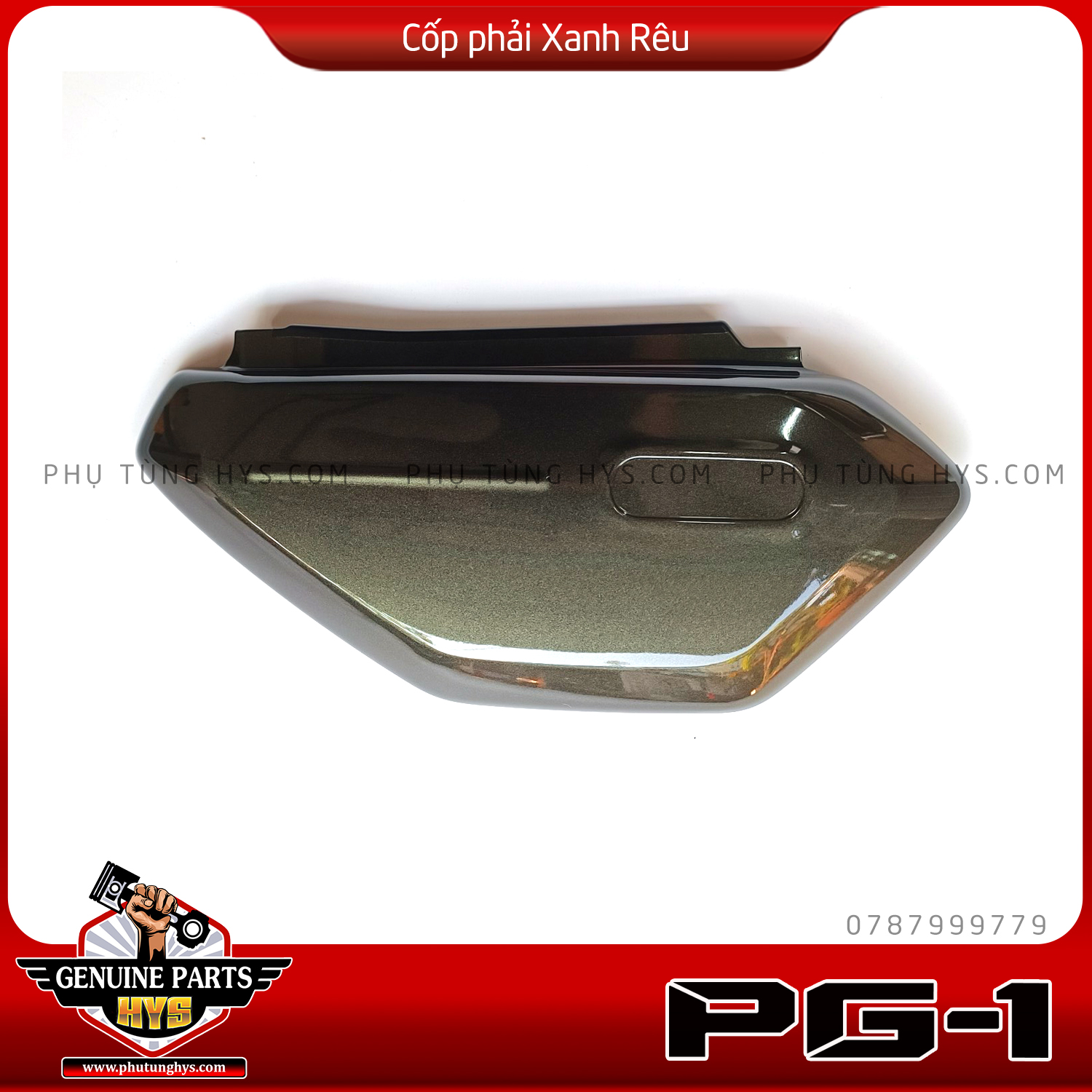 DÀN ÁO PG-1 XANH RÊU 2024 (KÈM TEM)