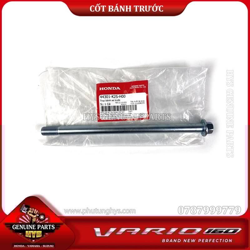CỐT BÁNH TRƯỚC VARIO 160 CLICK 160 K2S