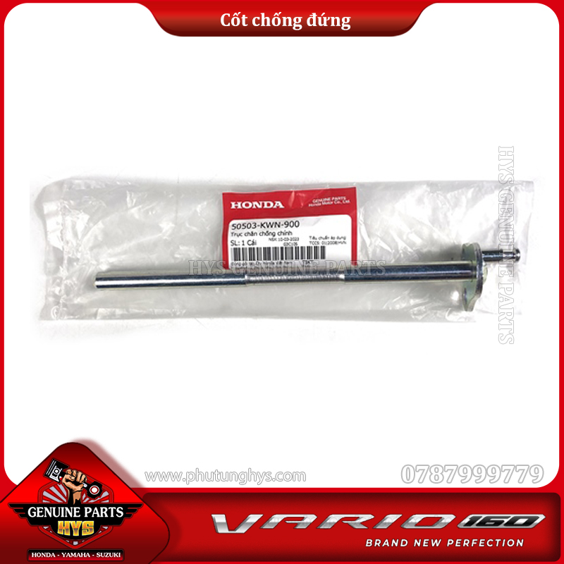CỐT CHỐNG ĐỨNG VARIO 160 CLICK 160 K2S VARIO 2017 VARIO 2018