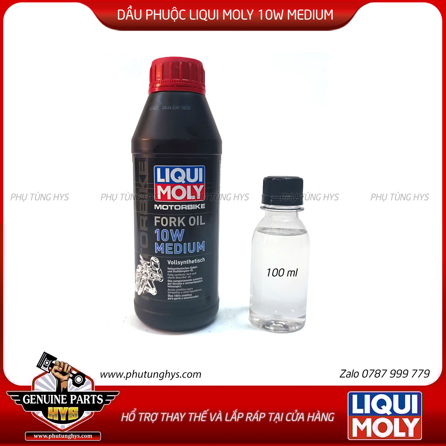 DẦU PHUỘC LIQUI MOLY FORK OIL 10W MEDIUM