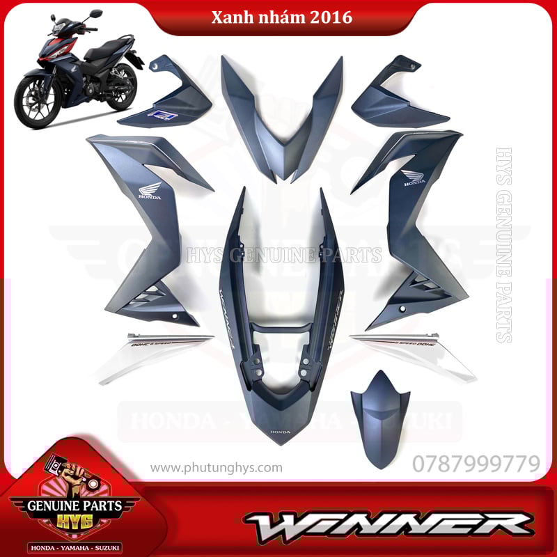 DÀN ÁO WINNER V1 XANH NHÁM 2016