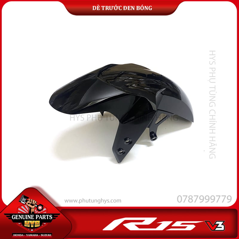 DÈ TRƯỚC R15 V3 ĐEN BÓNG