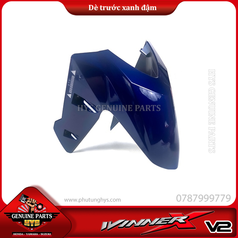 DÈ TRƯỚC WINNER X V2 V3 XANH ĐẬM (BẢN XANH BẠC ĐEN 2019)