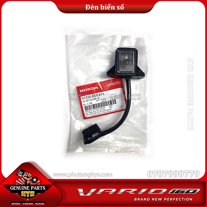 ĐÈN BIỂN SỐ VARIO 2018 VARIO 160 CLICK 160 K2S